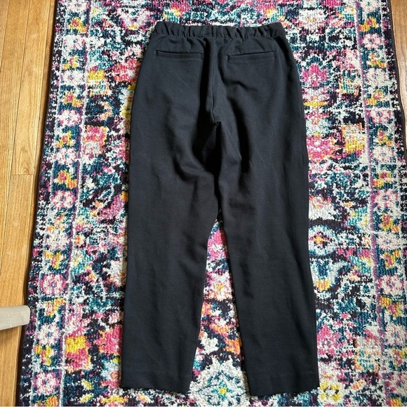 Everlane The Dream Pant Pintuck Pull On Pants Tapered Black Womens Small - Picture 4 of 11